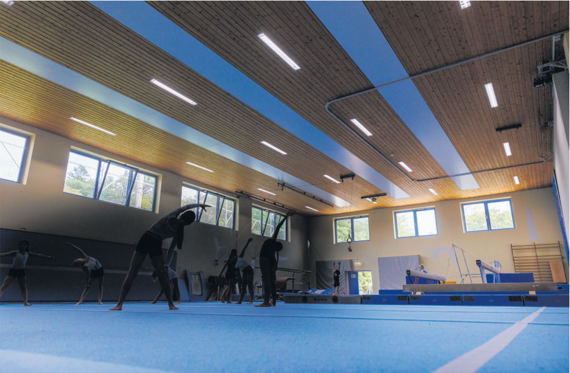 Neuer Boden in der Geräteturnhalle der TSG Sonnenberg